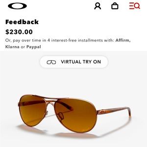 Oakley - Women’s Aviator Sunglasses